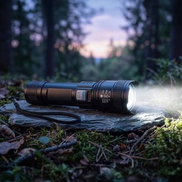 Lampe de poche LED rechargeable