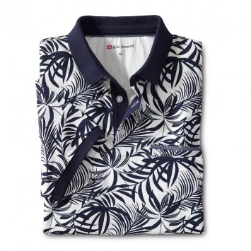 Polo avec motif imprimé moderne