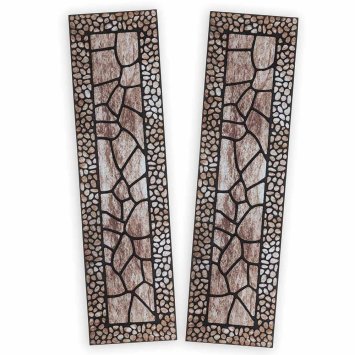 Lot de 2 tapis de protection pour les pieds - Grès 