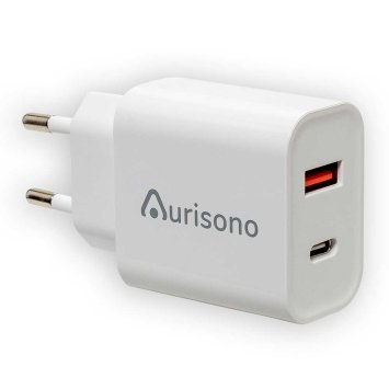 Adaptateur double prise (USB-C + USB-A)