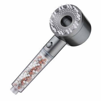 Pommeau de douche massant avec filtre minéral
