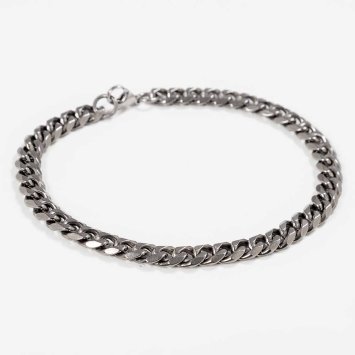 Bracelet à maillons pour homme en titane