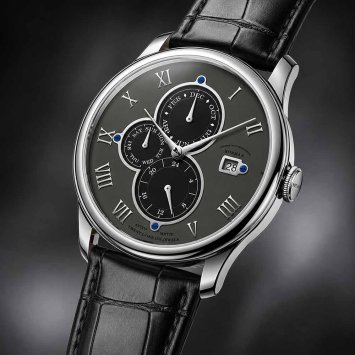 Montre de luxe pour homme avec bracelet en cuir