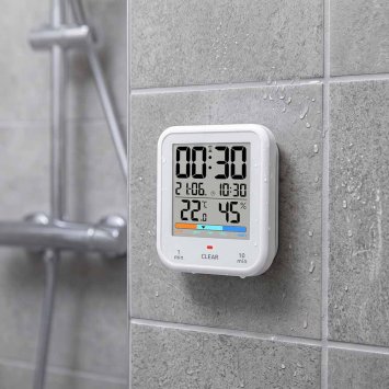 Minuterie de douche avec écran couleur