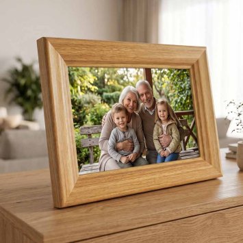 Cadre photo et vidéo numérique de 10,1 pouces