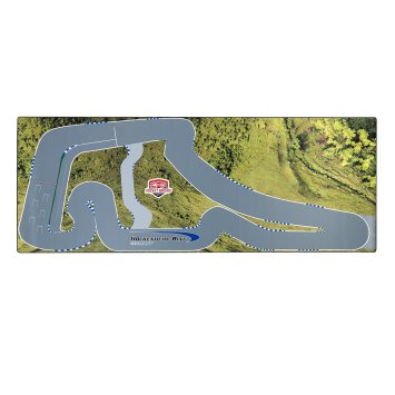 Tapis de course Pocket Racer « Hockenheimring » 300 x 115 cm