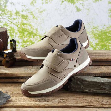 Chaussures confortables à patte auto-agrippante