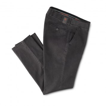 Pantalon en coton high-stretch