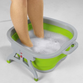 Cuvette pliante pour bain de pieds