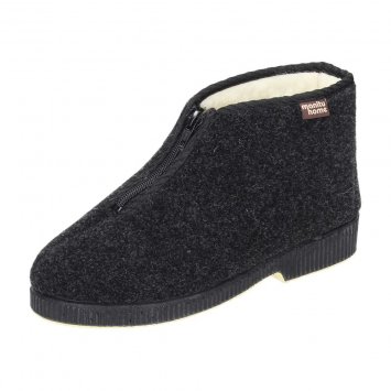 Chausson avec tige allongée autour de la malléole