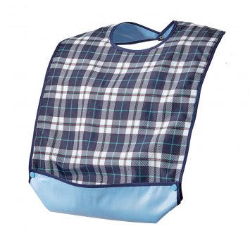 Bavoir hydrofuge avec ramasse-miettes