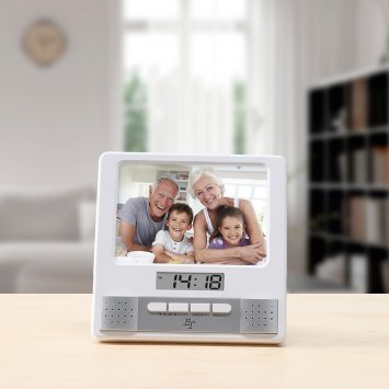 Votre cadeau : cadre photo avec radio
