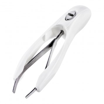 Pince à épiler avec éclairage LED