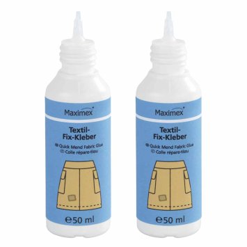 Colle pour textiles, 2 x 50 ml