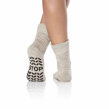 Chaussettes à repriser en alpaga