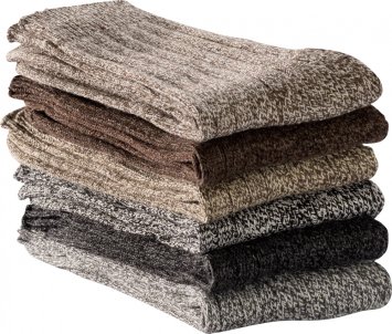 Chaussettes thermiques norvégiennes 6 paires 