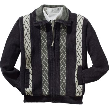 Gilet en maille chenille