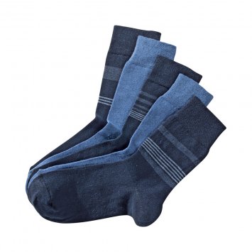 Chaussettes stretch confort Lot de 5 