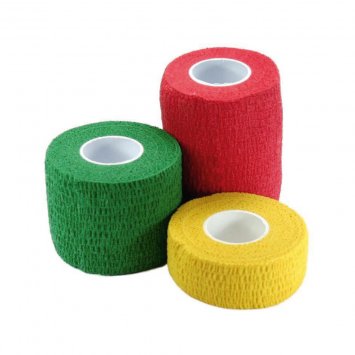 Bandes en coton auto-adhésives