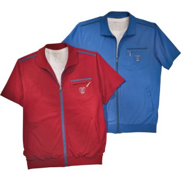 Polo zippé