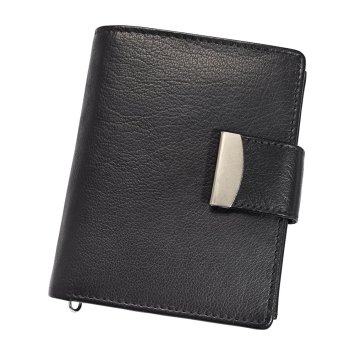 Porte-Monnaie Cuir De Buffle Pour Serveur MJ-Design-Germany - Noir