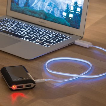 Câble lumineux USB/micro USB