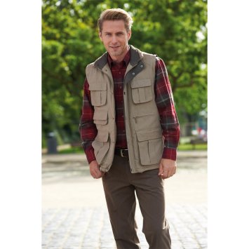 Veste 11 poches en microskin