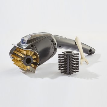 Brosse électrique Pour Barbecue - 2600mAh - 350 Tours/min - LED - Acier Inox 304 - Nettoyage Grilles Sans Effort