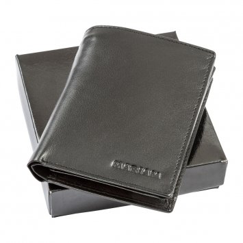 Portefeuille en cuir de buffle