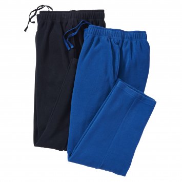 Pantalons en polaire par 2