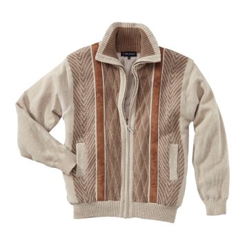 Gilet en maille chenille