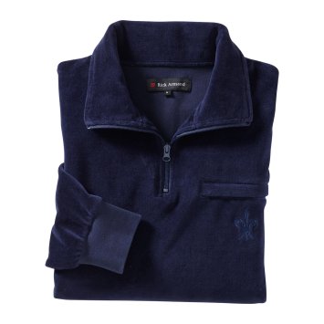Pull camionneur en velours ras