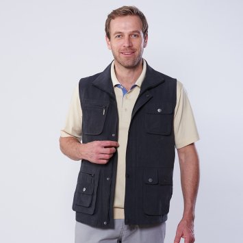 Veste microfibre sans manche