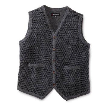 Gilet tricoté jacquard