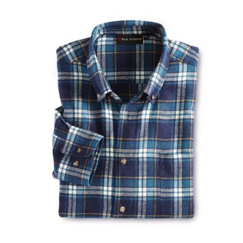 Chemise en flanelle de coton