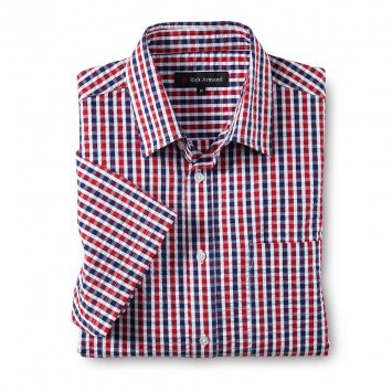 Chemise "Oxford" en coton gaufré