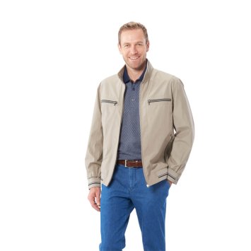 Blouson en mélange de coton