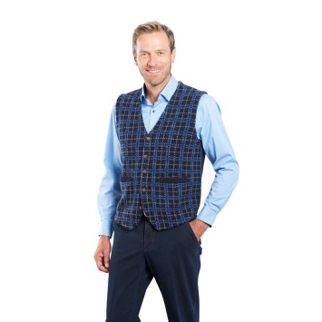 Gilet tricoté en jacquard