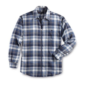 Chemise de flanelle zippée