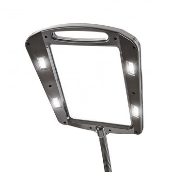 Loupe LED grand format sur pied