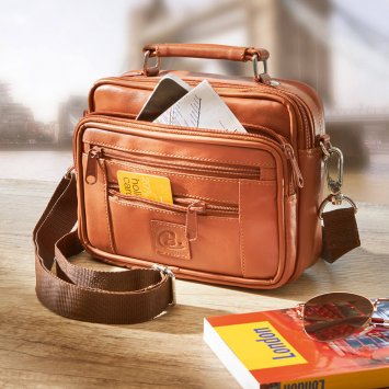 Sac de cuir homme
