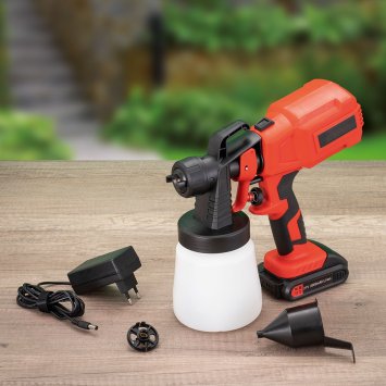 Pistolet de peinture rechargeable