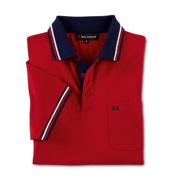 Polo maille piquée