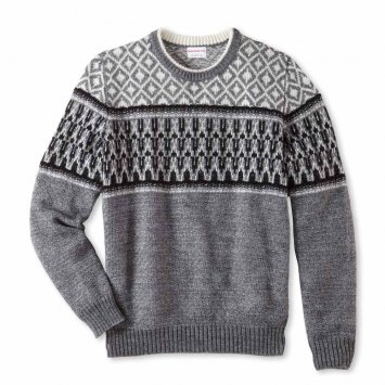 Pull norvégien avec alpaga
