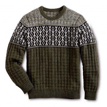 Pull norvégien avec alpaga