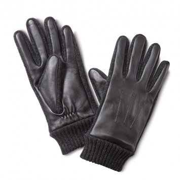 Gants tactiles en laine mélangée