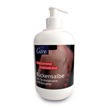 Crème pour le dos