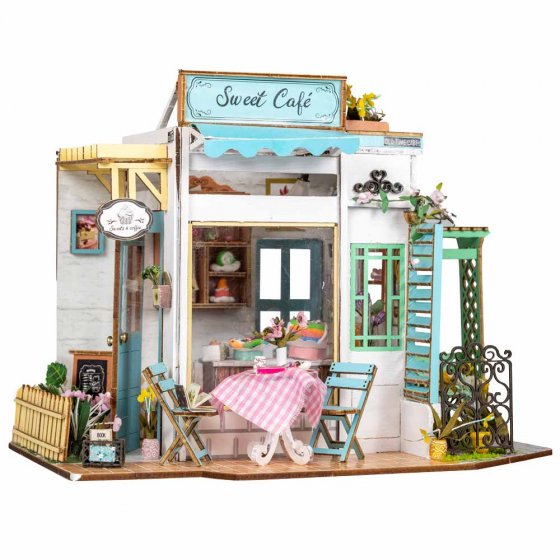 Café miniature à monter soi-même
