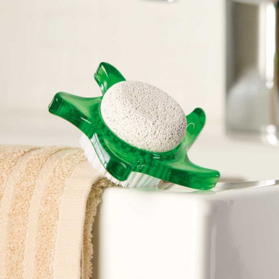 Brosse à ongle avec pierre ponce 