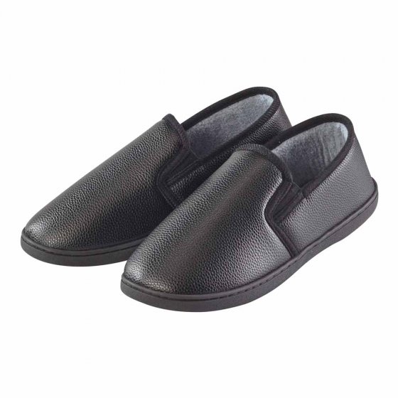 Chaussons avec semelle à mémoire de forme